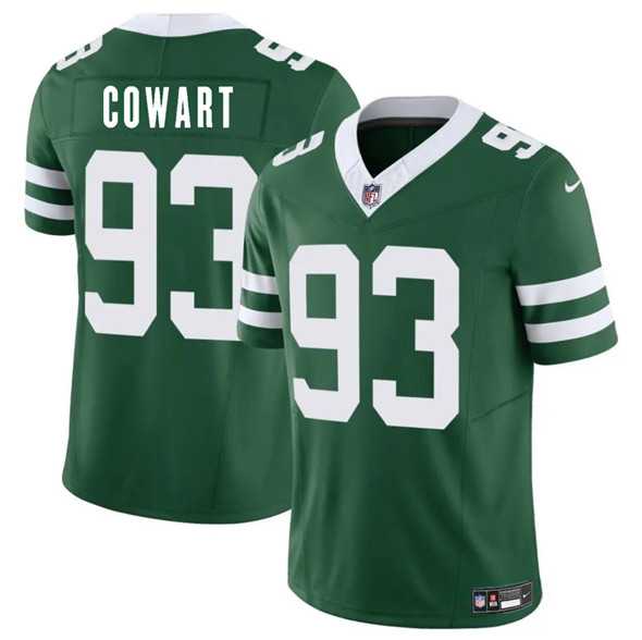 Men & Women & Youth New York Jets #93 Byron Cowart Green 2025 F.U.S.E. Vapor Untouchable Limited Stitched Jersey